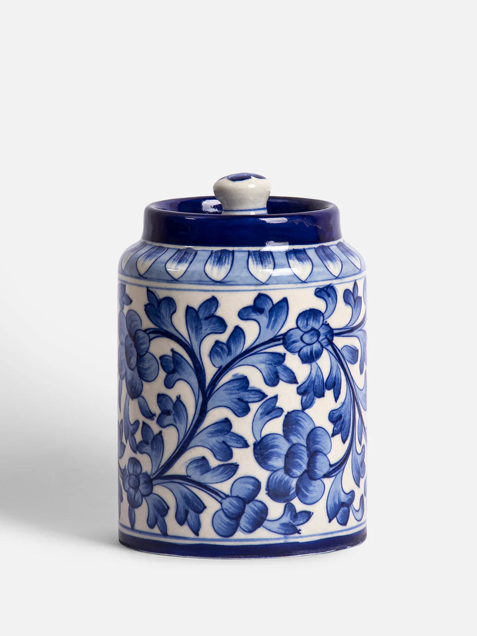 Handcrafted Barnee Jar - Blue