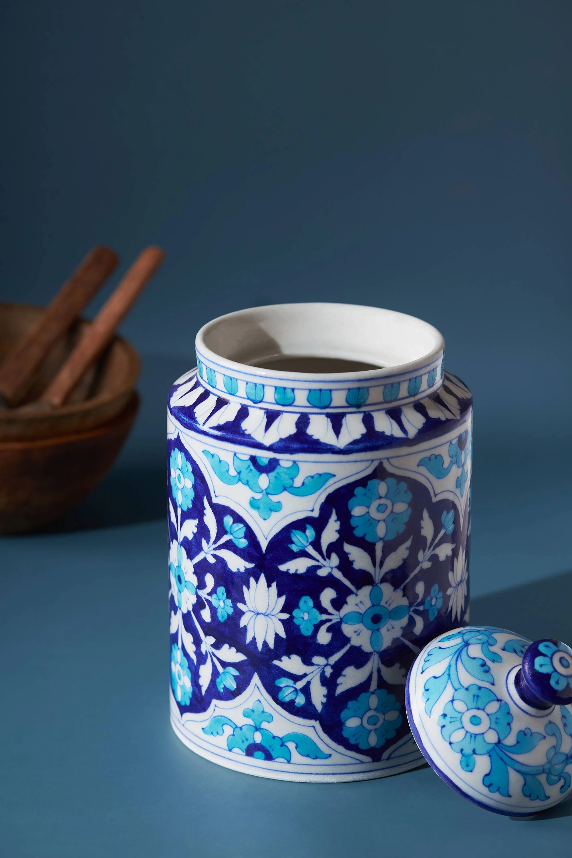 Perveni Decorative Kitchen Canister - 9" H x 5" D